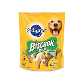 Biscoitos Biscrok Multi Pedigree para Cães Adultos 
