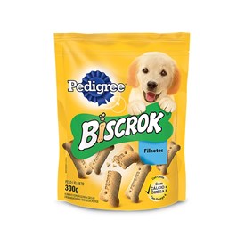 Biscoitos Biscrok Pedigree para Cães Filhotes 300g