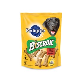 Biscrok Pedigree Biscoitos para Cães Adultos de Raças Grandes 1kg