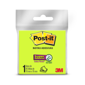 Bloco de Post It Verde 76x76mm - 3M HB004399455