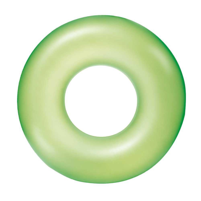 Boia Inflável Circular Verde Neon Até 45kg - Nautika 120620