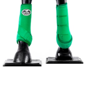 Boleteira para Cavalo Verde Tamanho M - Boots Horse