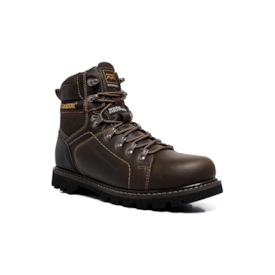 Bota Bradok Oregon Brown em Couro Crazy Oregon