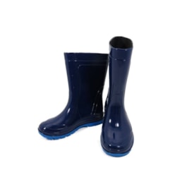 Bota Galocha Infantil PVC Pega Forte Kids Azul 23/24 - Grendene
