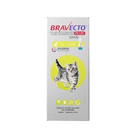 Bravecto Plus Antipulgas para Gatos de 1,2 a 2,8kg | 112,5mg - D10693012