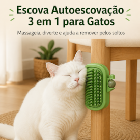 Brinquedo Arranhador Coçadinha para Gatos Animalíssimo com Peninha e Catnip - imagem adicional