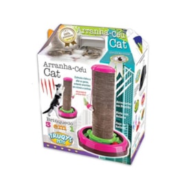 Brinquedo Arranhador Para Gatos Arranha Céu - Truqys Pet