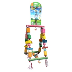 Brinquedo Balanço Gangorra Para Papagaios