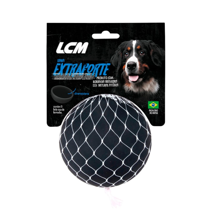 Brinquedo Bolinha de Borracha Maciça Extra Forte 80 mm DG314-CF772 - LCM