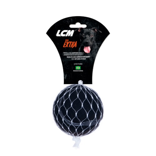 Brinquedo Bolinha de Tênis Extra Forte M 70 mm DG338- CF890 - LCM
