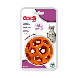 Brinquedo de Bola Odontopet com Catnip para Gatos