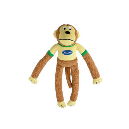 Brinquedo de Pelúcia Macaco Brasil Marrom Chalesco – Edição Limitada