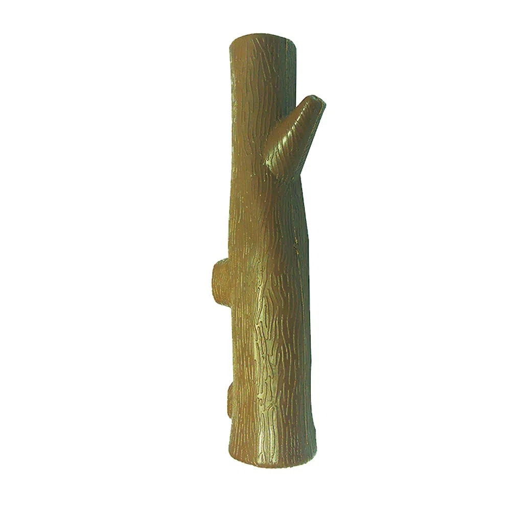 Brinquedo Galho Borracha Maciça M Furação Pet Cores Sortidas