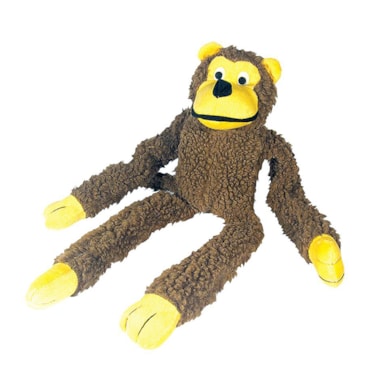 Brinquedo Macaco de Pelúcia Chalesco para Cachorro Ref. 70361
