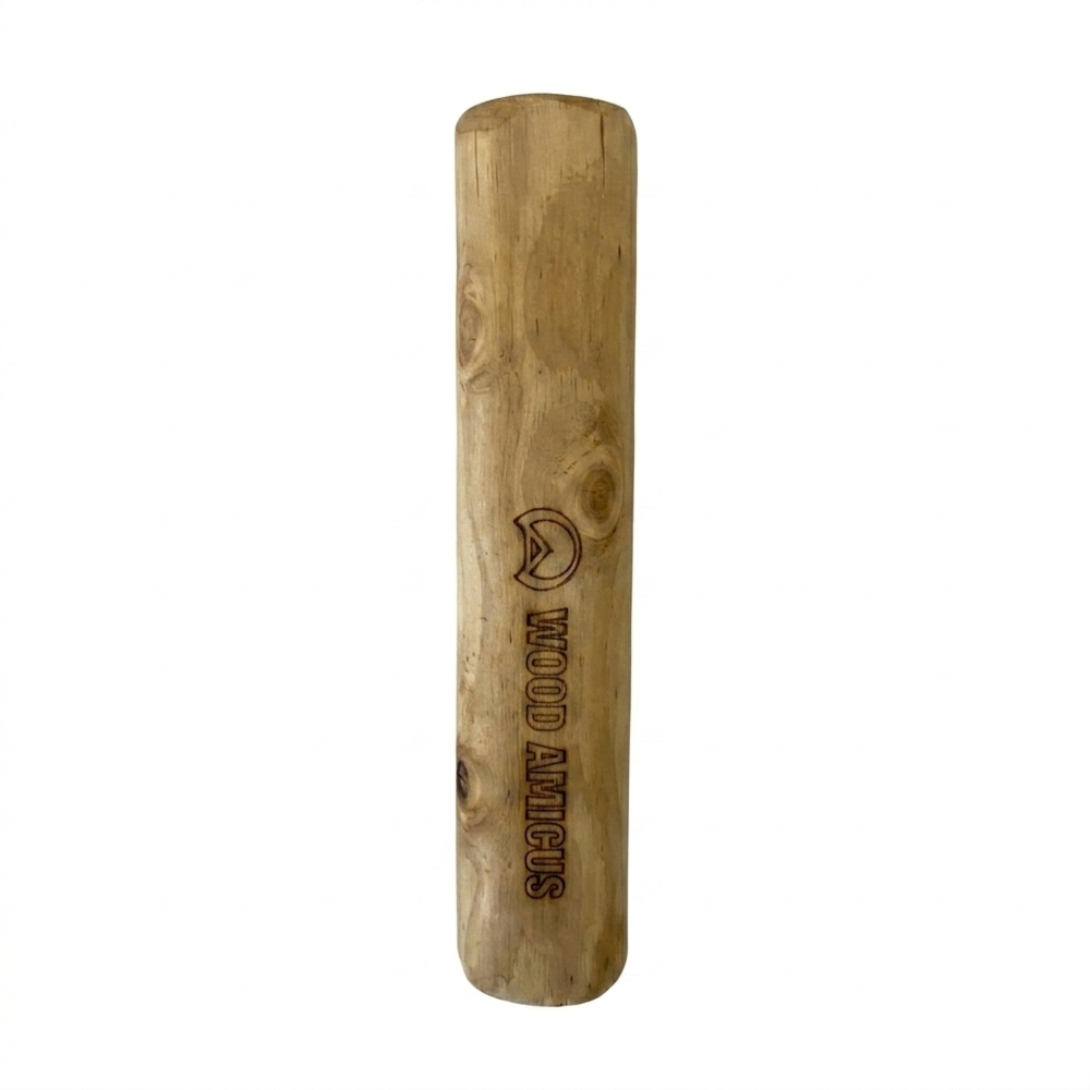 Brinquedo Mordedor Sustentável Amicus Madeira de Café Wood Pequeno