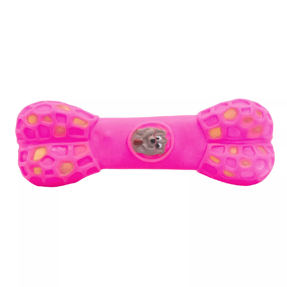 Brinquedo Osso de Vinil 15cm - Brincalhão Pet