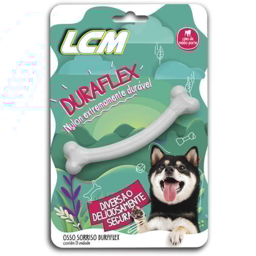 Brinquedo Osso em Nylon Sorriso Duraflex LCM