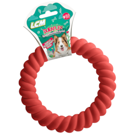 Brinquedo Para Cachorro Anel Torcido Duraflex 1168 LCM