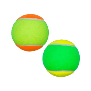 Brinquedo para Cachorro Bola de Tênis Multicollor LCM