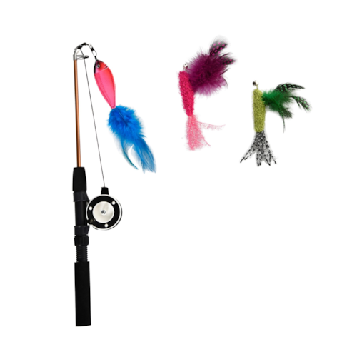 Brinquedo Pesca para Gatos - Chalesco