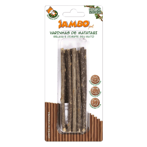Brinquedo Varinha Matatabi para Gatos Jambo