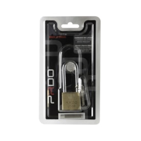 Cadeado Pado Haste Longa em Latão com Duas Chaves