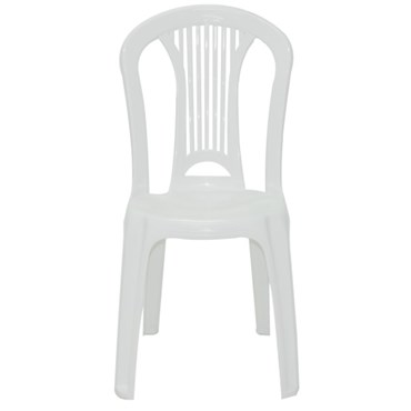 Cadeira Bistrô Tramontina Atlântida em Polipropileno Branco 92013/010