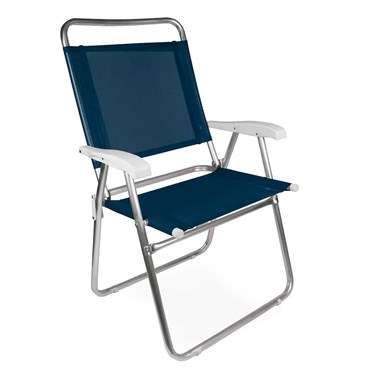 Cadeira Master Plus Fashion em Alumínio Mor Suporta Até 120 kg Ref. 2119