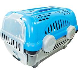 Caixa de Transporte Luxo Número 3 Azul - Furacão Pet