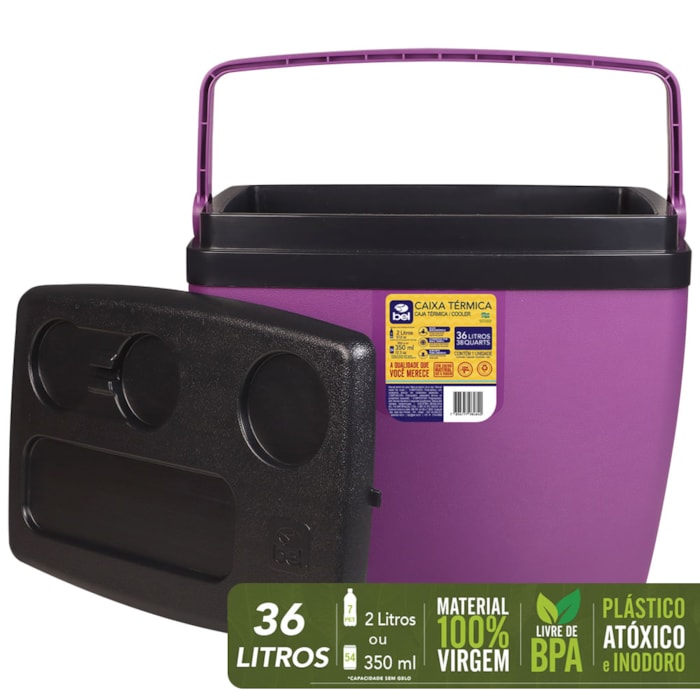 Caixa Térmica Açaí 36L - Bel Fix 73618