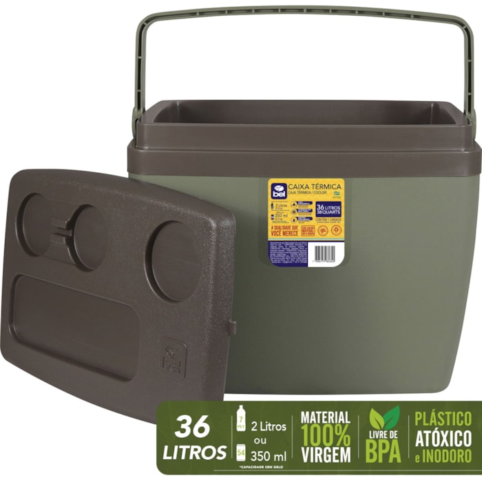 Caixa Térmica Araguaia 36L - Bel Fix 73625