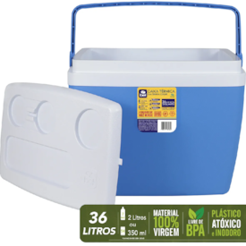 Caixa Térmica Azul 36L - Belfix 73602