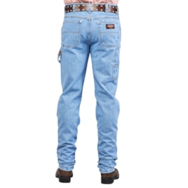 Calça Jeans Docks Masculina Basic Carpinteira Delavê Ref. 1008
