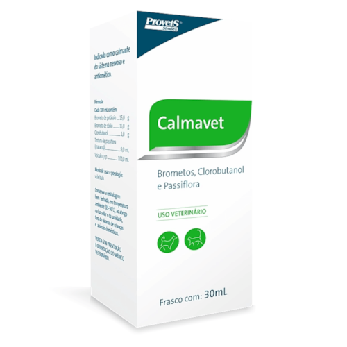 Calmante Natural Calmavet para Cães e Gatos 30ml - ProventS