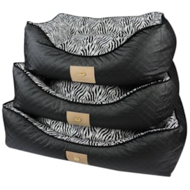 Cama Animal Print Zebra para Cães e Gatos - Bonito pra Cachorro - imagem adicional
