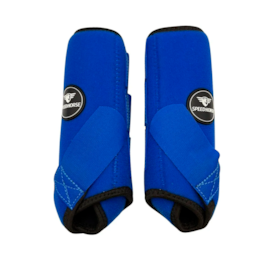 Caneleira Dianteira Para Equinos Speed Horse Azul Marinho Ref 3251
