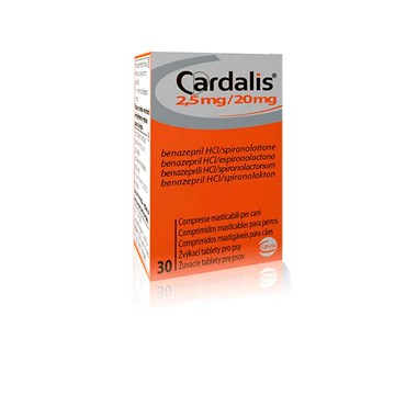 Cardalis 2,5-20mg para Cães de 5 a 10kg - 30 Comprimidos - Ceva