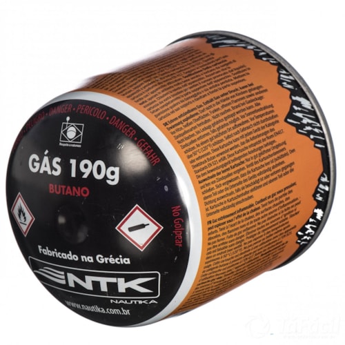 Cartucho de Gás Butano/Propano Nautika Descartável 190g 