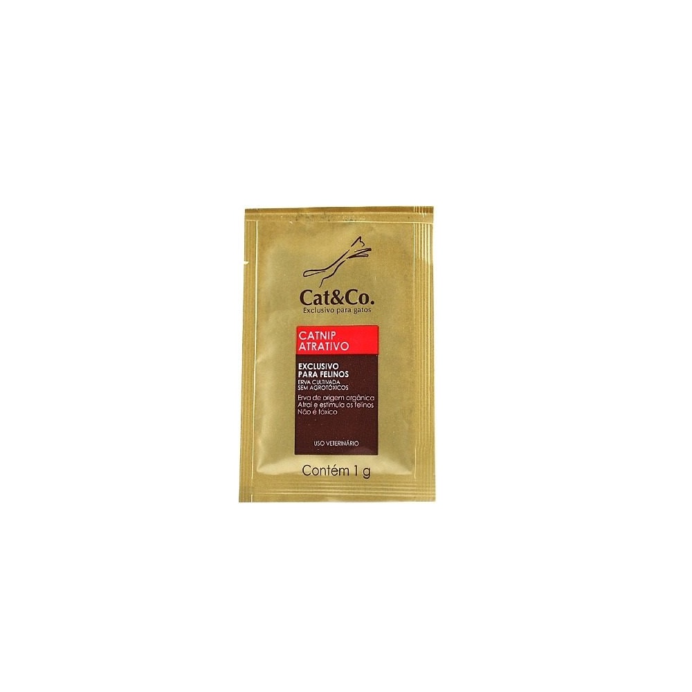Catnip Cat & Co para Gatos Sachê 1g