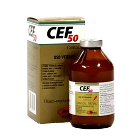 CEF 50 Ceftiofur Antimicrobiano Injetável 100ml 