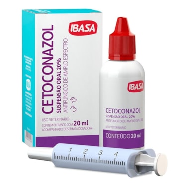 Cetoconazol Suspensão 20 ml