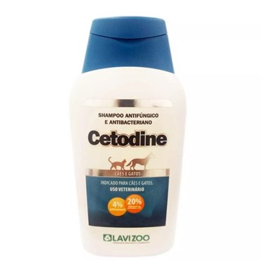 Cetodine Shampoo Cães e Gatos 240ml - Lavizoo