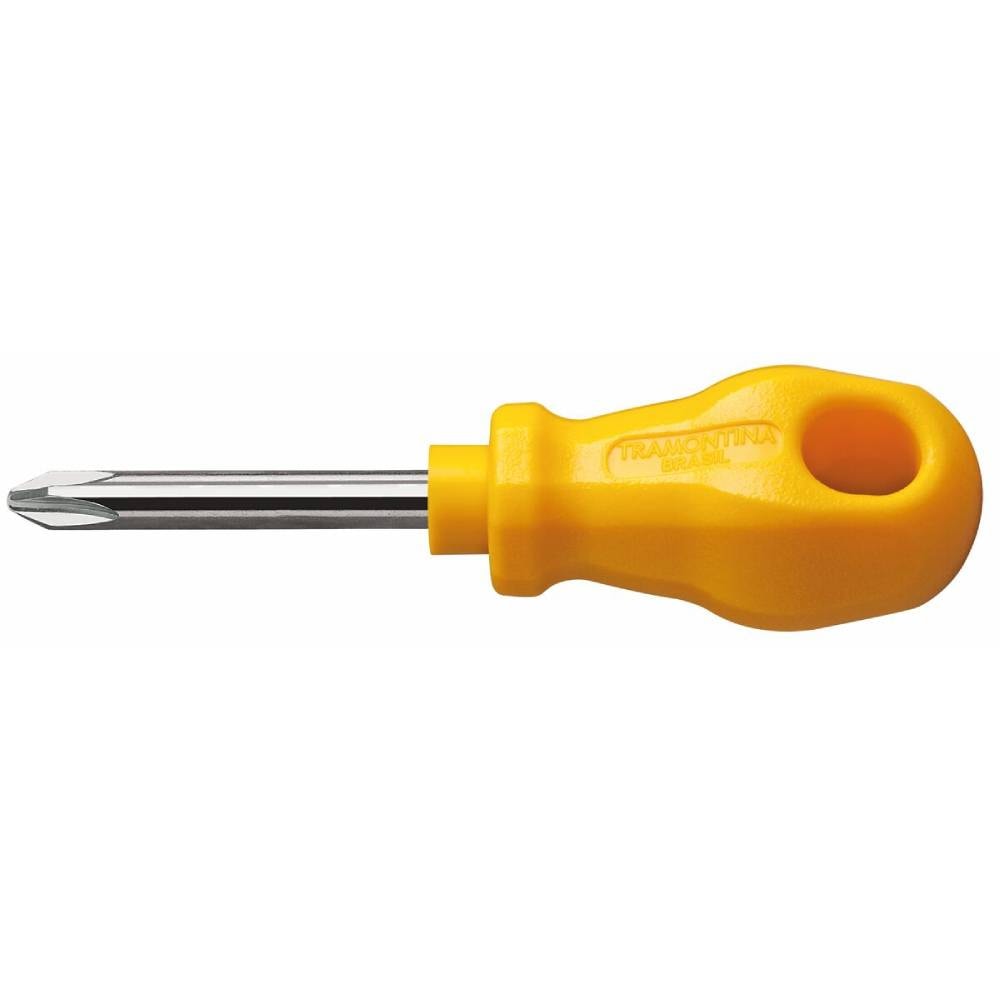 Chave de Fenda Toco Tramontina MASTER Yellow com Ponta Cruzada 1/4x1.1/2