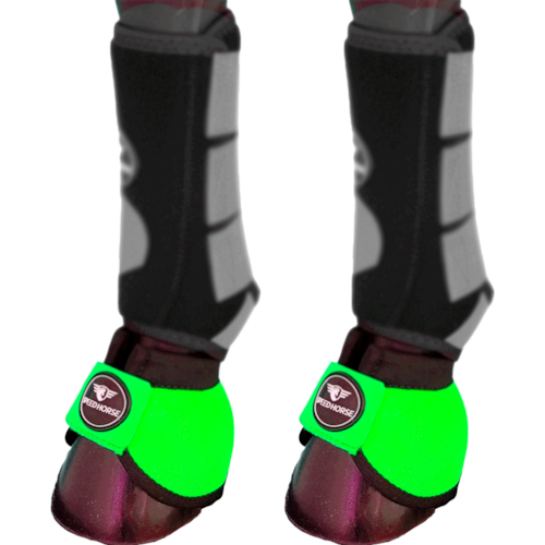 Cloche para Cavalos Speed Horse Verde Limão M Ref 2284