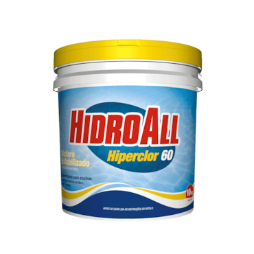 Cloro Hiperclor 60 Hidroall Desinfetante Para  Piscinas 10kg