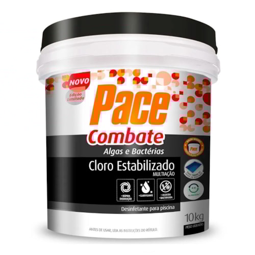 Cloro HTH Pace Combate Algas e Bactérias Multiação 10kg