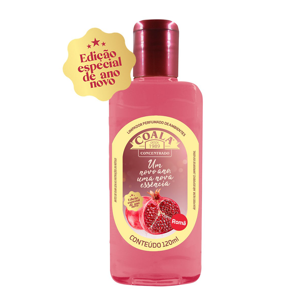 Coala Essência Limpadora Concentrada Romã 120ml