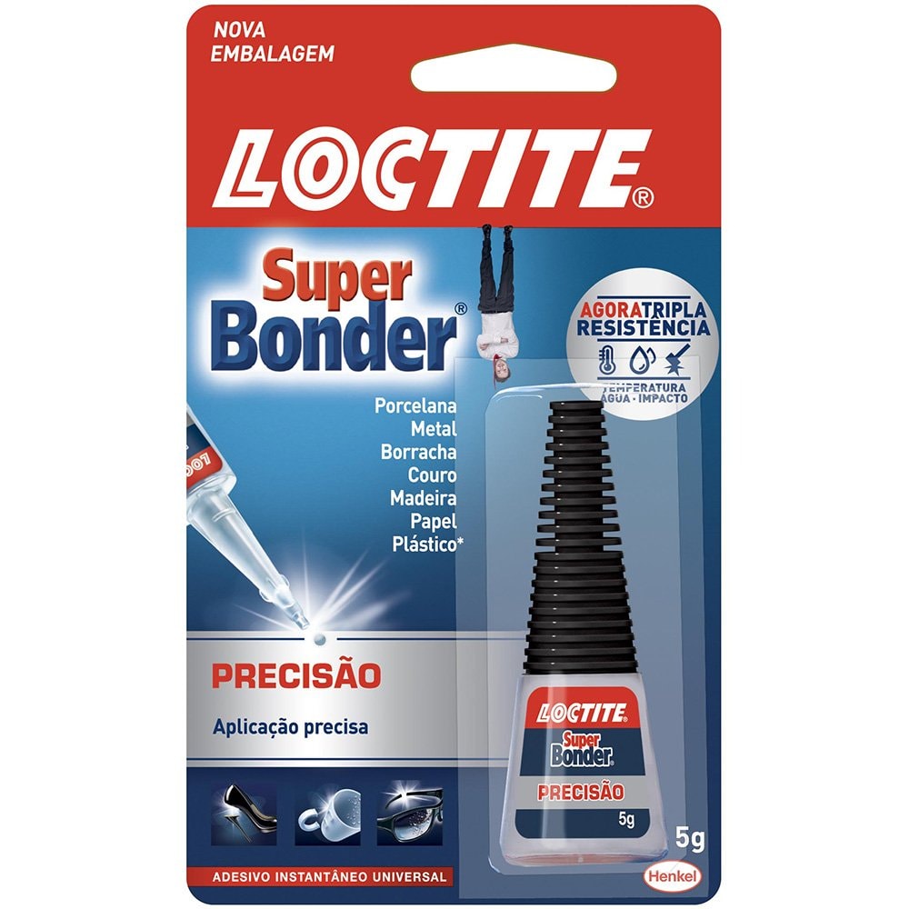 Cola Instantânea Super Bonder - Loctite