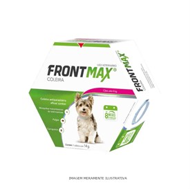 Coleira FrontMax Ectoparasiticida Para Cães Até 4kg