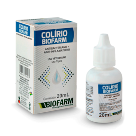 Colírio Biofarm Antibacteriano + Anti-inflamatório Ocular 20 ml